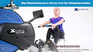 XTERRA ERG700 Air amp Magnetic Rower [upl. by Lodi]