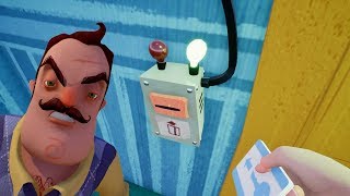 UNLOCKING THE BASEMENT  Hello Neighbor BETA 3 [upl. by Derk]