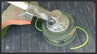 How to replace string trimmer line [upl. by Pris164]