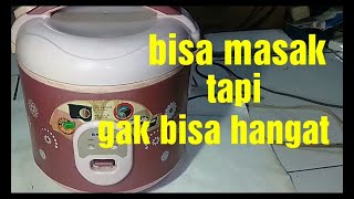 RICE COOKER MIYAKO TIDAK BISA HANGAT [upl. by Attekal832]