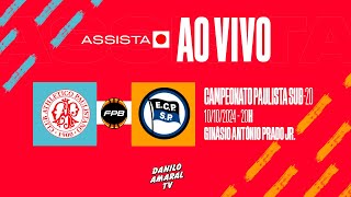 AO VIVO E EXCLUSIVO  Paulistano x Pinheiros  Campeonato Paulista de Basquete Sub20 [upl. by Bobbi]