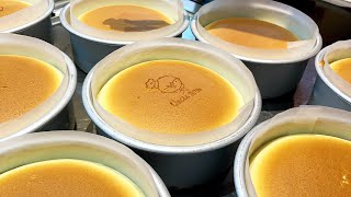 How Jiggly Japanese CHEESECAKES Are Made  Uncle Tetsu 日式起司蛋糕 チーズケーキ 치즈케이크 ｜Taiwanese Street Food [upl. by Clayborne313]