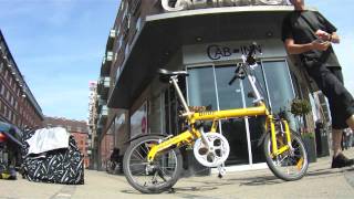 Cycling Berlin to Copenhagen by Folding Bikes Birdy [upl. by Sinnoda]