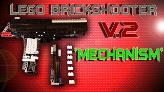 Lego Brickshooter V2 Mechanism [upl. by Nelyahs]