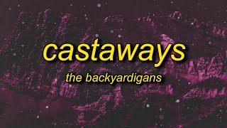 The Backyardigans  Castaways Lyrics  castaways we are castaways ahoy there ahoy we are castaways [upl. by Dorren]