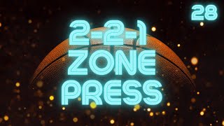 How to run the 221 Zone Press [upl. by Weinert969]