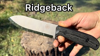 Off Grid Ridgeback Bushcraft Knife [upl. by Llerryt]