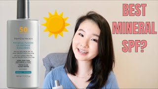 Skinceuticals Physical Fusion Tinted Sunscreen UV Defense SPF 50 Review [upl. by Skip]