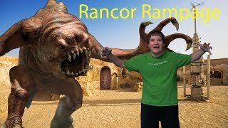 Kinect Star Wars Rancor Rampage Tatooine [upl. by Stanford124]