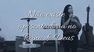 quotNão existe APOSENTADORIA no Reino de Deusquot  Pregação Isaías 4634  Nathany Viana [upl. by Airda286]