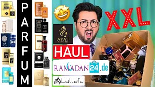 DUPES ohne Ende 😍 XXL Parfum Haul 🔥 Ramadan24de macht es möglich  11kg PR Paket 🤯 [upl. by Katrinka223]