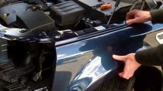 How to remove the front wing on Land Rover Freelander 2LR2 [upl. by Oijile244]