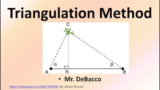 Triangulation Method [upl. by Attela]