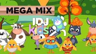 KAD SI SRECAN  NAJLEPSE DECIJE PESME  MEGA MIX  VESELA FARMA  IDJKids [upl. by Nylirak]