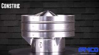 Globe Vent  HVAC Roof Vent by FAMCO manufacturing [upl. by Edurtreg]