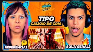 Tipo Saitama 👊  One Punch Man   Style Trap  Prod Sidney Scaccio  React em Casal 🔥 [upl. by Kerstin500]