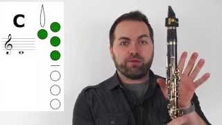 Clarinet  The 5Note Scale C D E F G [upl. by Nyahs933]