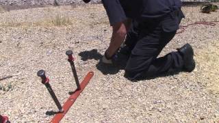 Rescue Picket Anchor Plate Pull Test [upl. by Sahc]