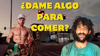 CANELO se topa con su AMIGO de su INFANCIA VIVIENDO en la CALLE y lo que hace te sorprenderá [upl. by Etteniuqna399]