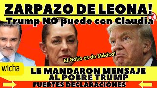 ZARPAZO DE LEONA A TRUMP NO PUEDE CON CLAUDIA [upl. by Eikciv835]