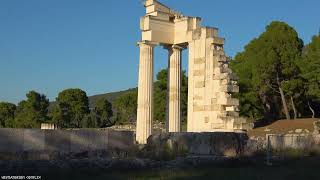 Sanctuary of Asclepius  Epidaurus Argolis Peloponnese Greece Europe [upl. by Ennael]