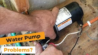 Replace a Flojet Water Pump for Off Grid Water Harvesting System [upl. by Yarg]