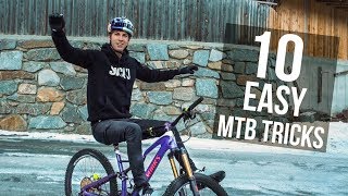 10 Easy MTB Tricks with Fabio Wibmer [upl. by Geoff]