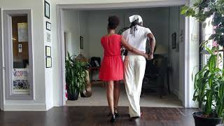 DETSTYLE URBAN STYLE BALLROOM DANCING Basic Footwork with a Partner [upl. by Arada875]