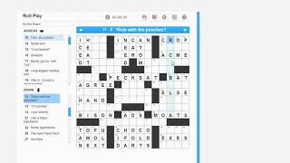 Dictionarycom  Daily Crossword Puzzle [upl. by Aneryc]