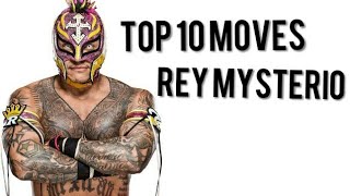 Top 10 Moves of Rey Mysterio [upl. by Sheff213]