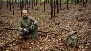 Jak zbudować szałas bez narzędzi  Survival i Bushcraft [upl. by Reece]