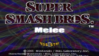 GameCube Longplay 009 Super Smash Bros Melee [upl. by Navoj]