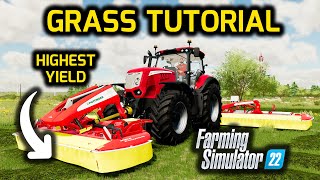 FS22  How To Grow Grass THE RIGHT WAY [upl. by Ophelia]