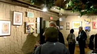 Dankha Zomaya Assyrian artist  quotRitualsquot Art Exhibition Chicago USA [upl. by Antonietta353]