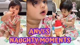 Anvis adorable antics  Nadhira vlog Tamil  Australia Tamil vlog  Anvi [upl. by Bilak]