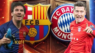 FC BARCELONA 2009 VS BAYERN MUNICH 2020 [upl. by Lovmilla]