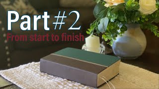 Repairing a Bible from beginning to end  Detailed Part 2 [upl. by Farron]