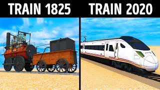 Trains Have Changed Over 200 Years [upl. by Rehpotsirhk]