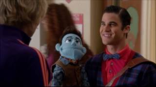 Glee  Sue takes Blaines Kurt puppet away 5x07 [upl. by Wiseman417]