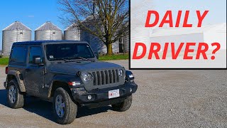 Is The Jeep Wrangler A Good Daily Driver We Rented A Jeep Wrangler To Find Out [upl. by Rad]