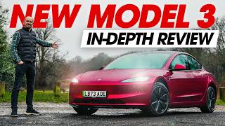 NEW Tesla Model 3 review – still the BEST electric car  What Car [upl. by Lyudmila]