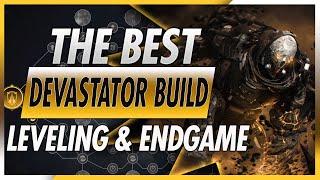 Outriders  BEST Devastator Build For Leveling  End Game INSANE Damage Guide [upl. by Nnayelhsa]