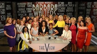 Barbara Walters Says Goodbye to quotThe Viewquot  Highlights from the show [upl. by Terrell485]