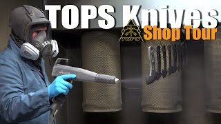 TOPS Knives Shop Tour [upl. by Chrysa]