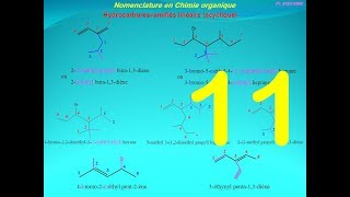 11chimie organique SMC  SMP  S3  Nomenclature [upl. by Haral129]