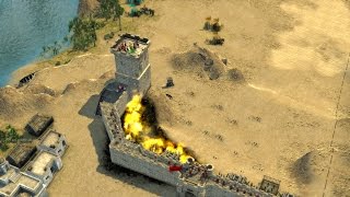 Stronghold Crusader 2  Skirmish Gameplay [upl. by Leinod]