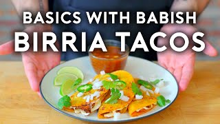 Birria Tacos  Basics with Babish [upl. by Mackay931]