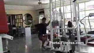 Ejercicio de Musculación Dorsales en Polea [upl. by Salita642]