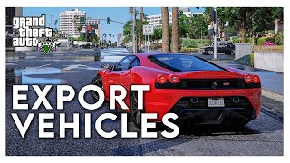 How to Export GTA V Vehicles Models [upl. by Adlihtam]