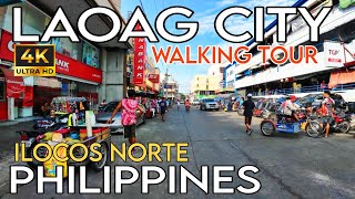 WALKING TOUR AT LAOAG CITY ILOCOS NORTE PHILIPPINES walkingtour [upl. by Roxana]